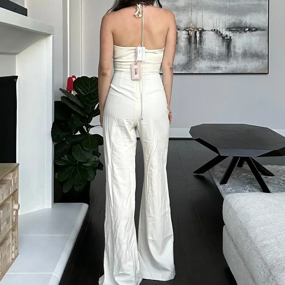 Alexis Rohani Halter Jumpsuit New Size Small - Picture 3 of 11